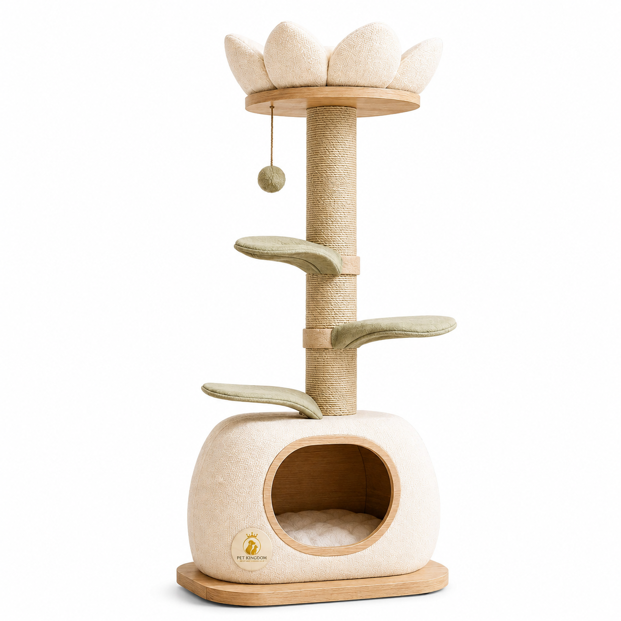 Bloom Pod Climber Wooden Cat Tree