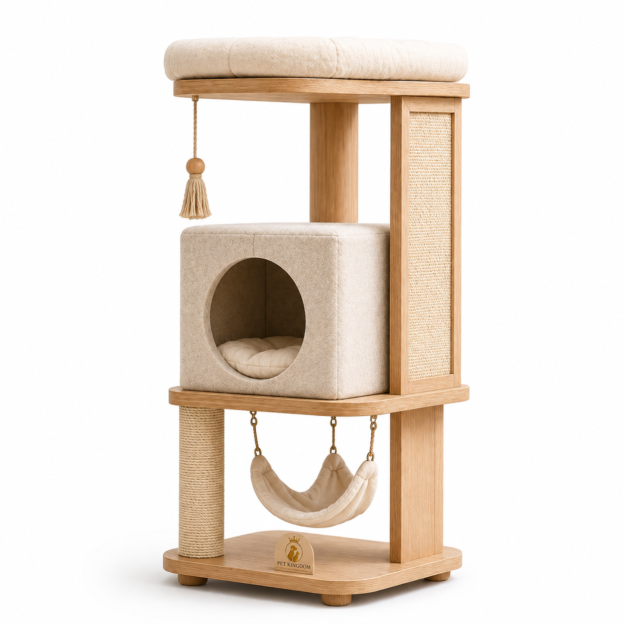 Nook Mini Studio Wooden Cat Tree