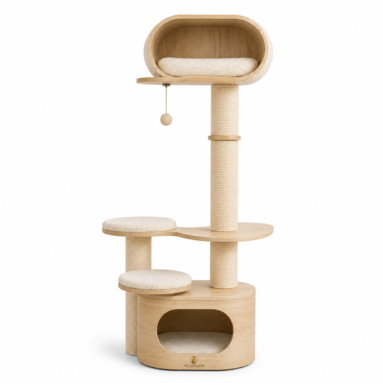 Zen Capsule Tower Modern Pod Cat Tree