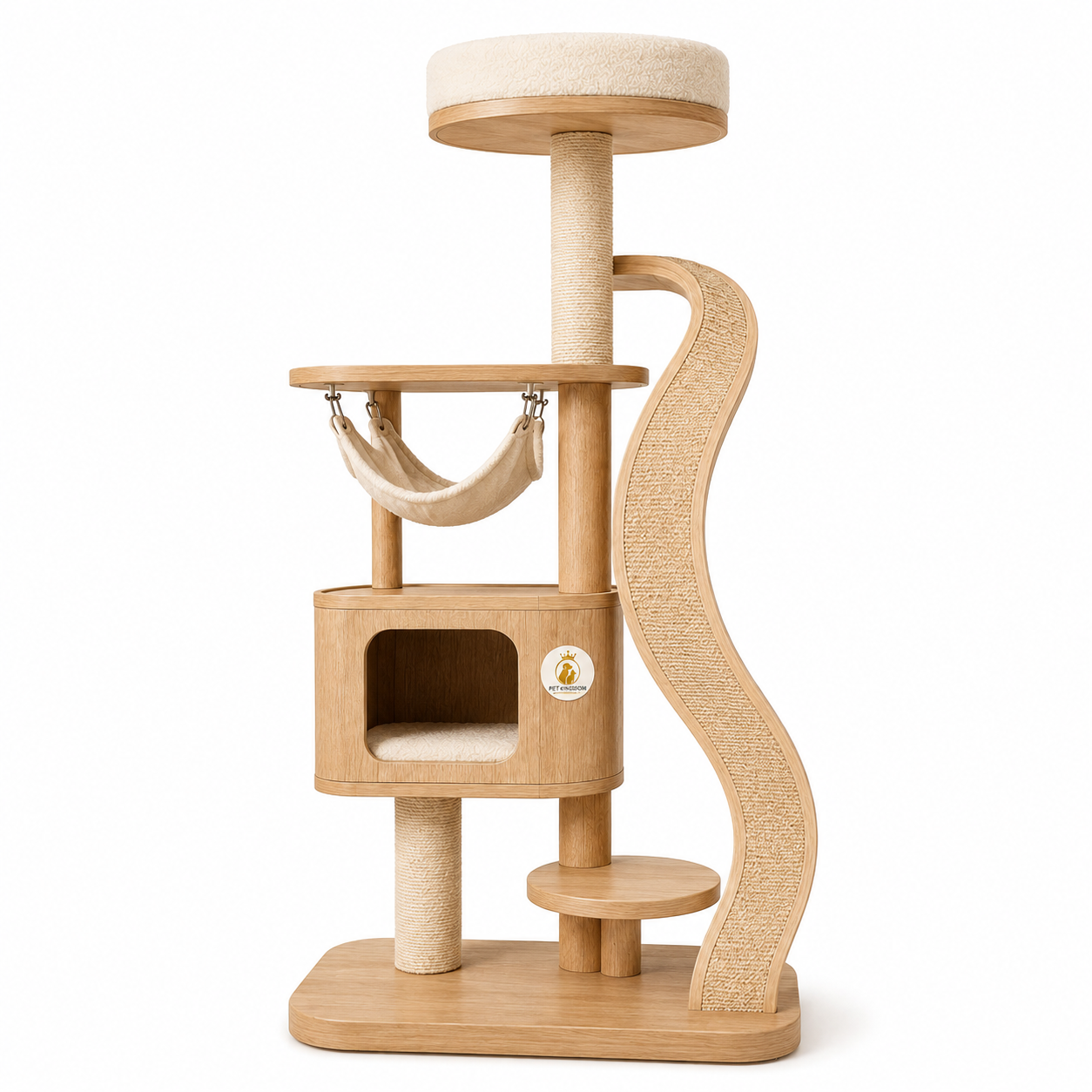 Ribbon Play Studio S-Curve Climbing Cat Tree