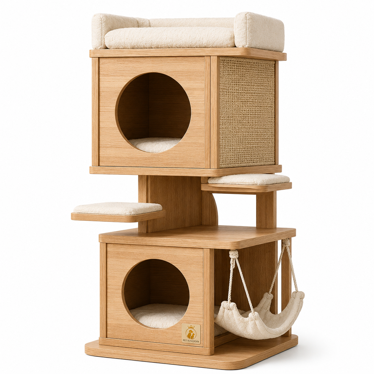 Modular Cube Climber Double Condo Cat House