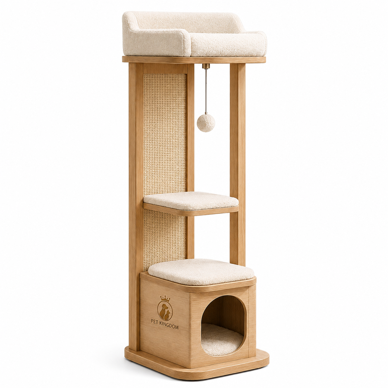 Window Lounge Tall Space-Saving Cat Tower
